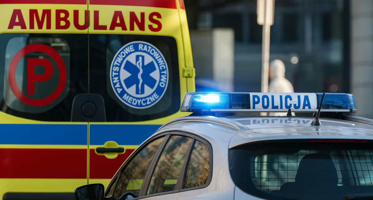Lód pękł na prywatnej posesji. Dramatyczny finał akcji ratunkowej