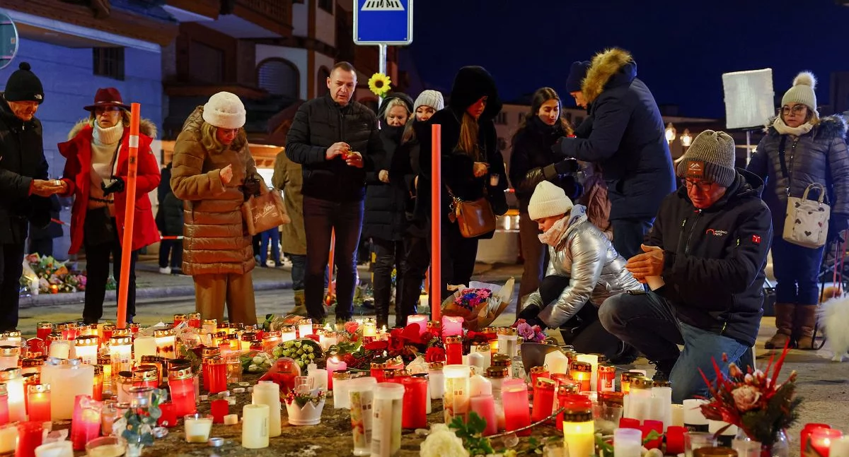 Pożar w Crans-Montanie: policja ustaliła tożsamość 16 kolejnych ofiar