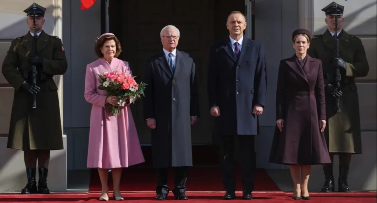 Król Szwecji w Warszawie. Rozmowy o bezpieczeństwie Bałtyku i wspólnej przyszłości