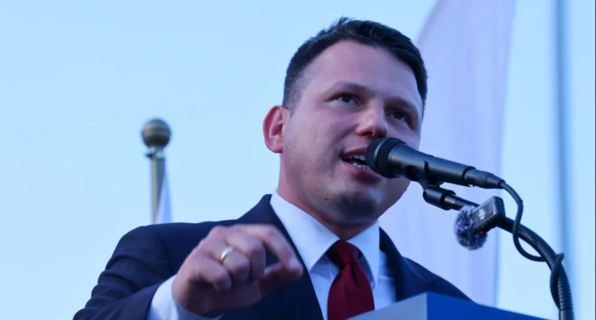 Spór o działania służb i serię fałszywych zgłoszeń. Mentzen zabrał głos