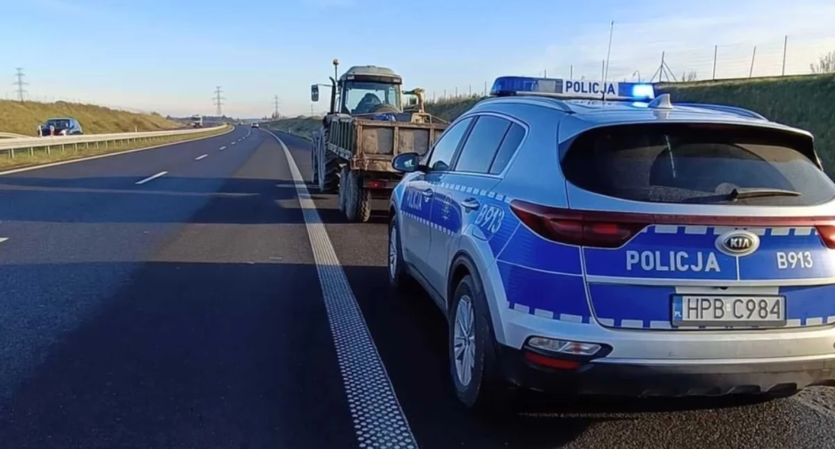 Traktor na drodze? Ten manewr wciąż myli kierowców i może słono kosztować
