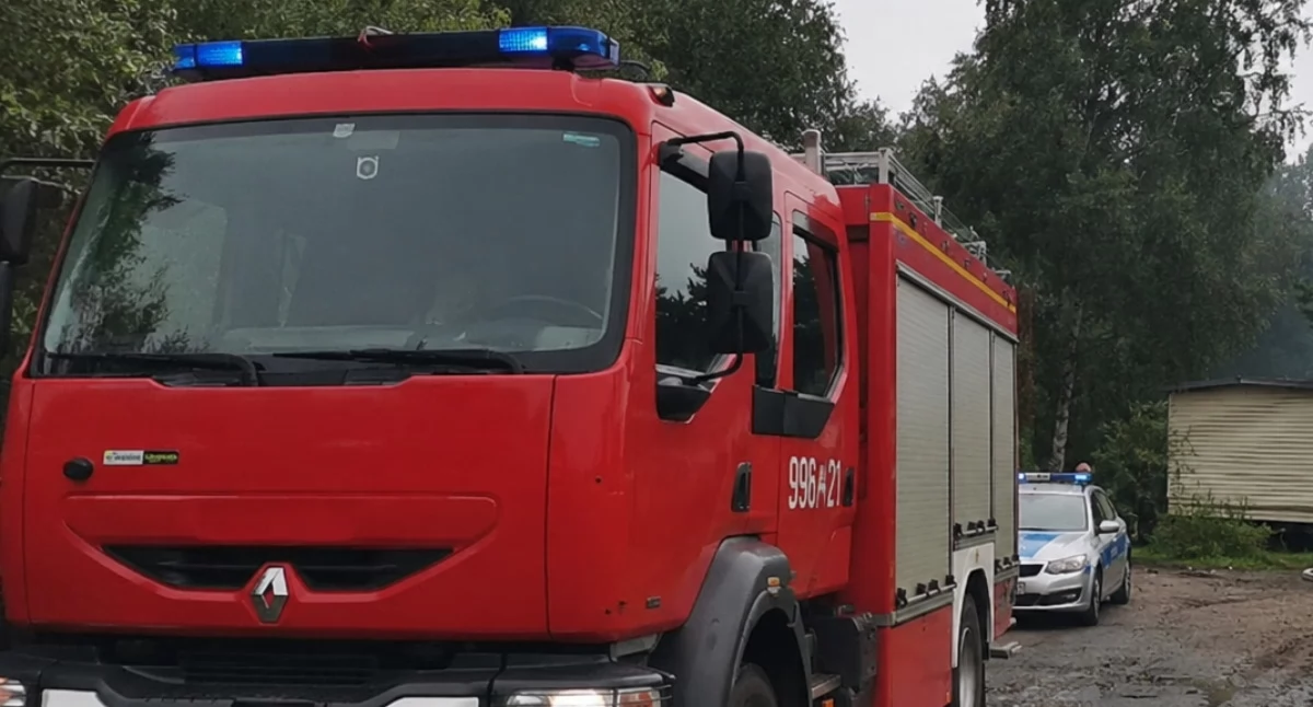 Ogień pochłonął domek w kilka minut. Tragiczna śmierć nastolatki