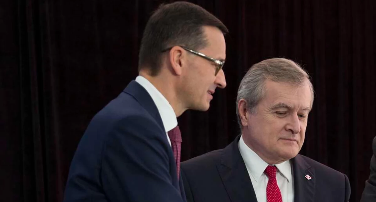 Morawiecki i Gliński surowo ws. działki. 