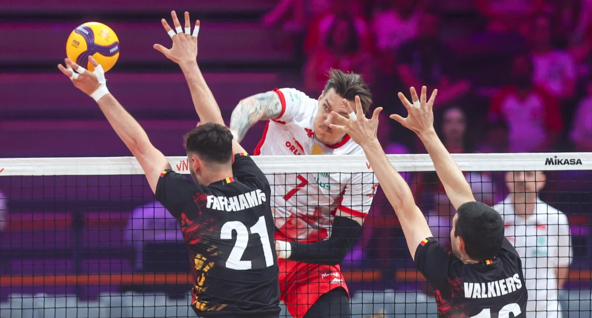 LN siatkarzy - niespodziewane kłopoty z Belgią