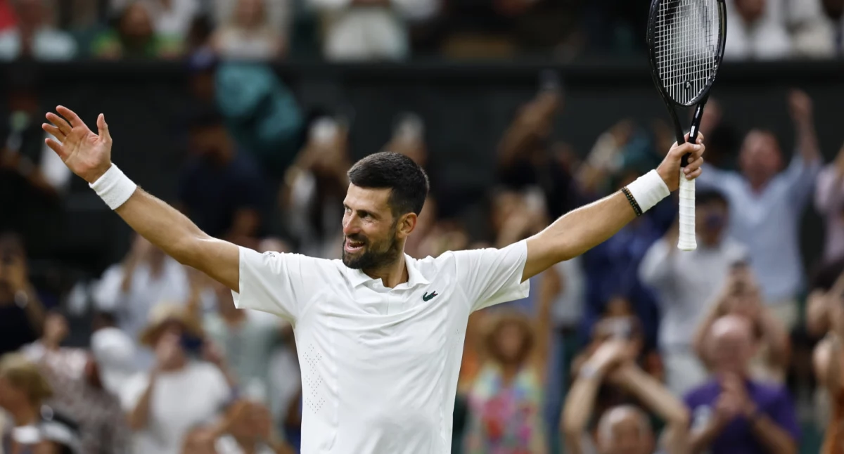 Wimbledon - w półfinale Serb zagra z Włochem