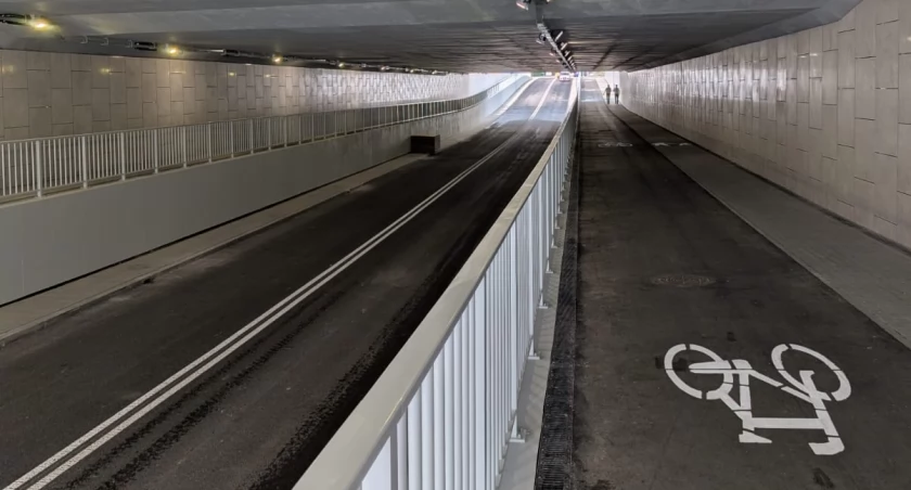Nowy tunel w Sulejówku/UM Sulejówek
