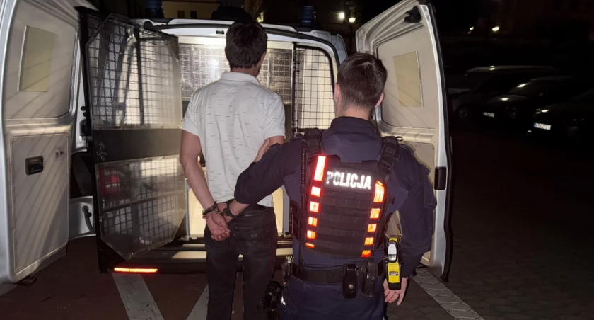Gruzin zatrzymany / fot. mat. policji