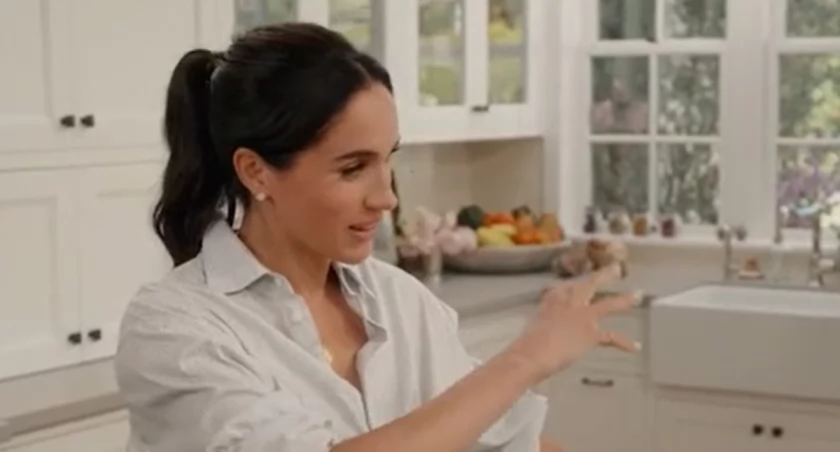 DailyMail/ Migawka z programu With Love, Meghan - Netflix