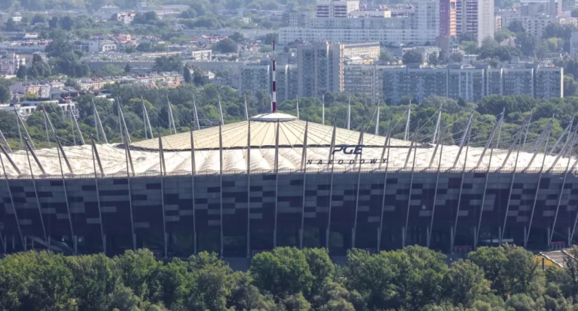  Stadion Narodowy w Warszawie, fot. PAP/Szymon Pulcyn 