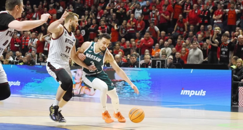 Fot. legiakosz.com/Marcin Bodziachowski  W Wilnie Andrzej Pluta zdobył dla Legii 20 punktów