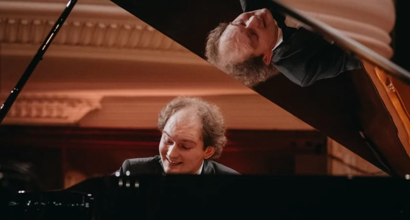 Piotr Pawlak w czasie II etapu Konkursu Pianistycznego im. Fryderyka Chopina Krzysztof Szlezak/ ARCHIWUM NIFC 