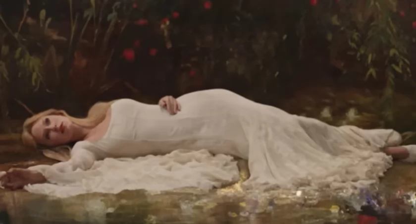 Youtube/ Friedrich Heyser’s Ophelia, c. 1900.