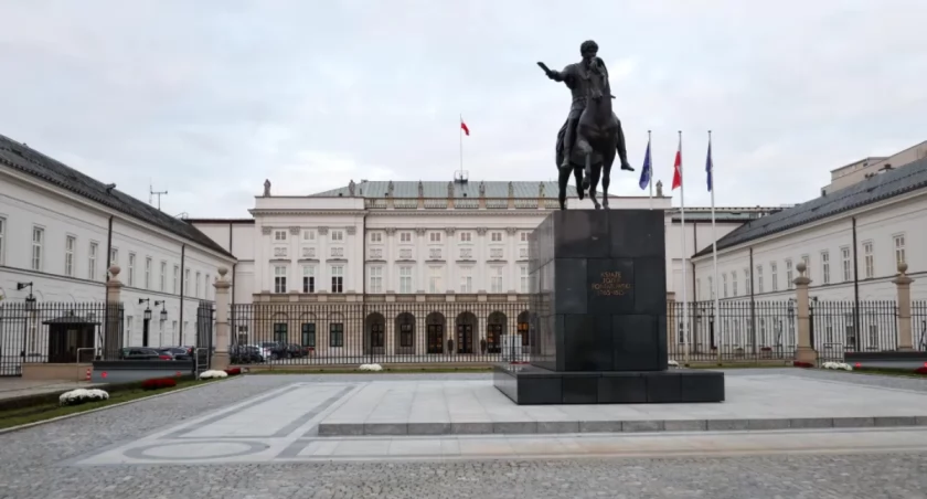  Pałac Prezydencki w Warszawie. Fot. PAP/Albert Zawada 
