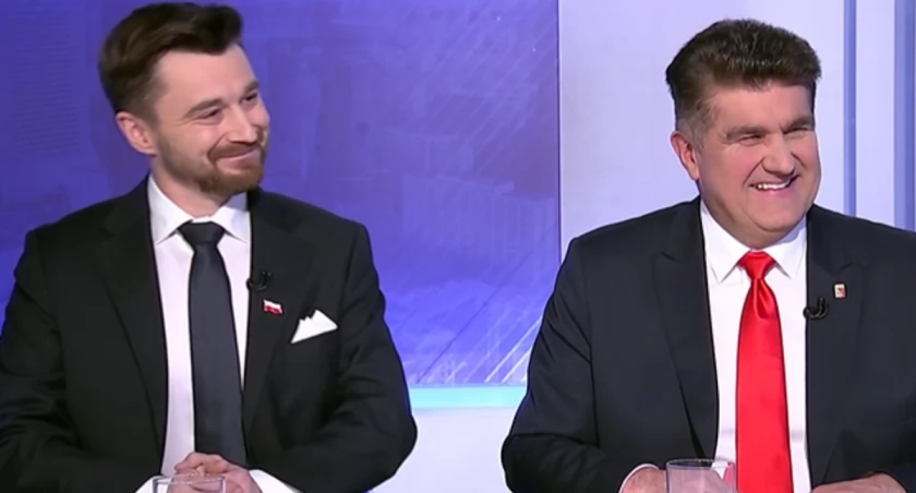 zrzut ekranu Debata w TVP Warszawa
