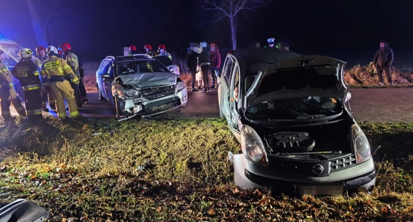 Wypadek w miejscowości Ligówko (pow. sierpecki) 