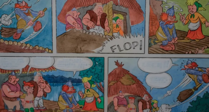 Plansza do komiksu 