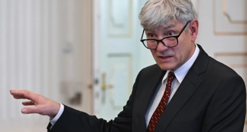 Dyrektor Muzeum Pałacu Króla Jana III Paweł Jaskanis/ Radek Pietruszka /PAP