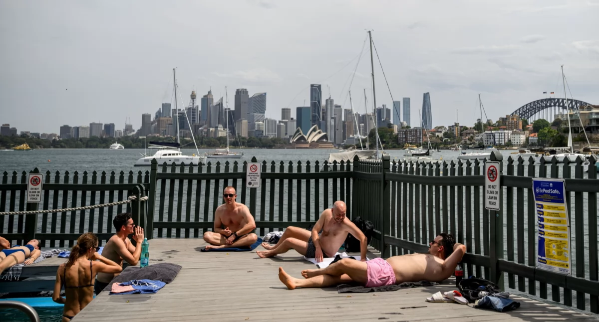 Rekordowe upały w Sydney i Nowej Południowej Walii