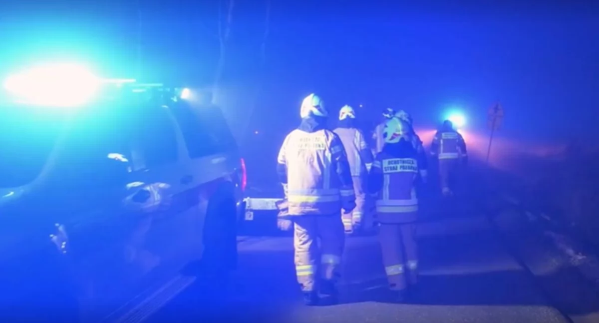 Katastrofa śmigłowca na Podkarpaciu. Dwie osoby zginęły