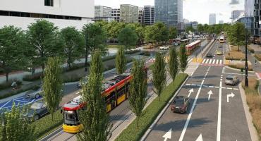 Marszałkowska się zmienia: zielone torowisko, nowe przejścia i więcej drzew