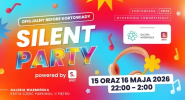 Silent Party powered by SPOT - oficjalny before Kortowiady już w ten weekend!