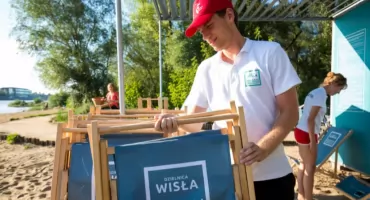 Warszawa oszalała na punkcie Wisły. Plaże znów pękają w szwach