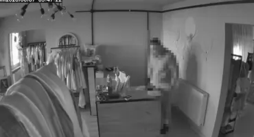Okradł sklep, który pomagał sierotom. Wszystko nagrały kamery