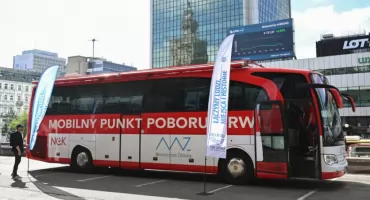 Każda kropla ma znaczenie. Wyjątkowa akcja przy Dworcu Centralnym [ZDJĘCIA]