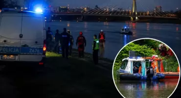 Wszedł do Wisły z kolegami. Chwilę później 15-latek zniknął pod wodą