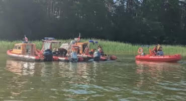77-latek utonął na Mazurach. Nieoficjalnie: to turysta z Warszawy