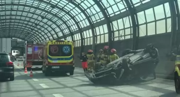 Nie byli na służbie, ale nie zawahali się ani chwili. Policjanci z Warszawy bohaterami na trasie S8